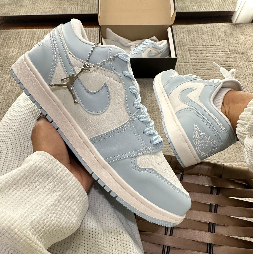 Tênis Nike Jordan Low Azul Bebê