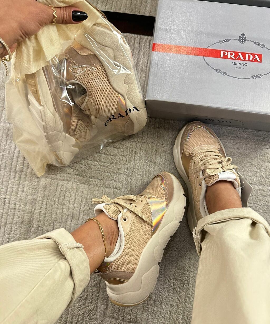 Tênis Prada Milano Dal Luxo