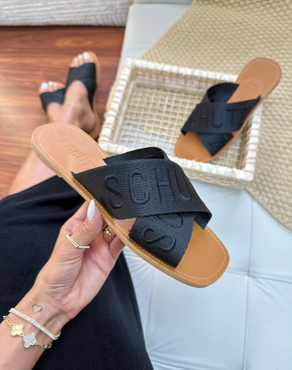 Rasteira Schutz Brii Premium