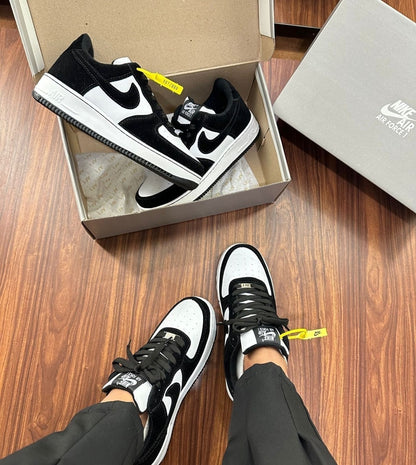 Tênis Nike Air Force Preto Camurça Prime