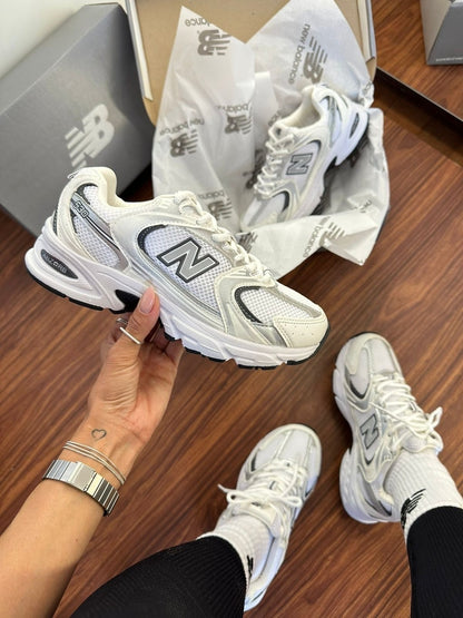 Tênis New Balance 530 Branco Retrô Luxo