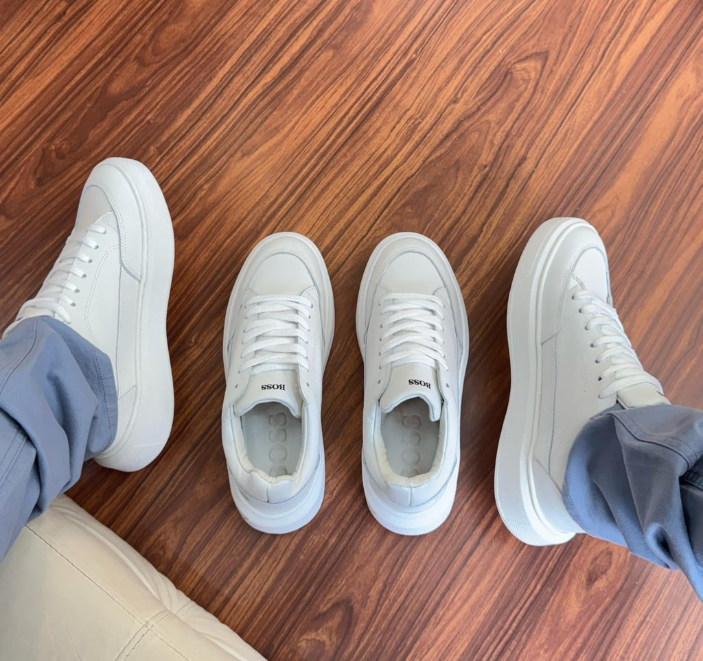 Tênis Hugo Boss Casual Branco Prime