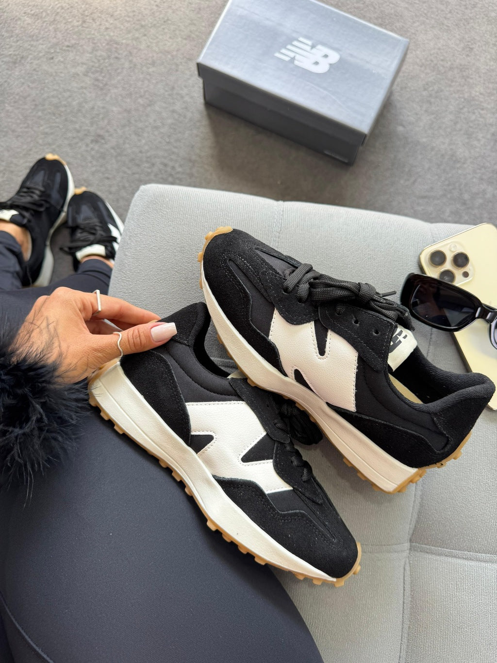 Tênis New Balance 327 Couro 100% Legítimo