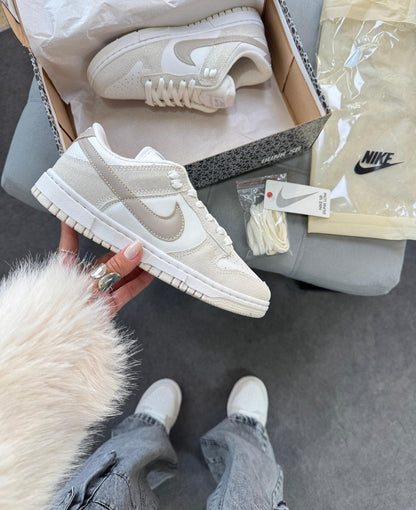 Tênis Nike Dunk Low Nude Cinza