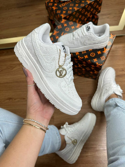 Tênis Nike Air Force Branco Luxo