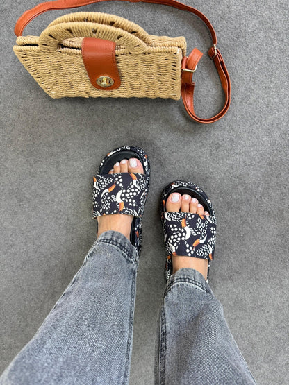 Tamanco Farm Rio - Preto/Tucano