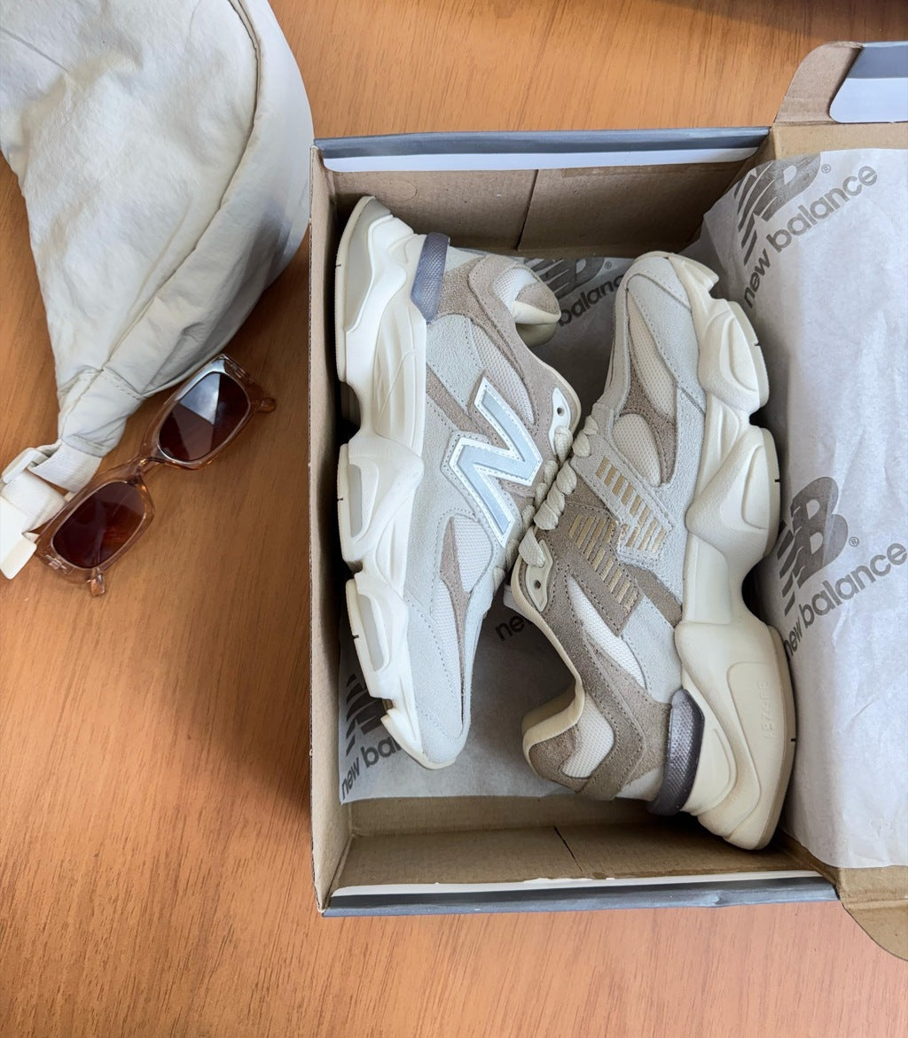 Tênis New Balance 9060 Off White Couro 100% Legítimo