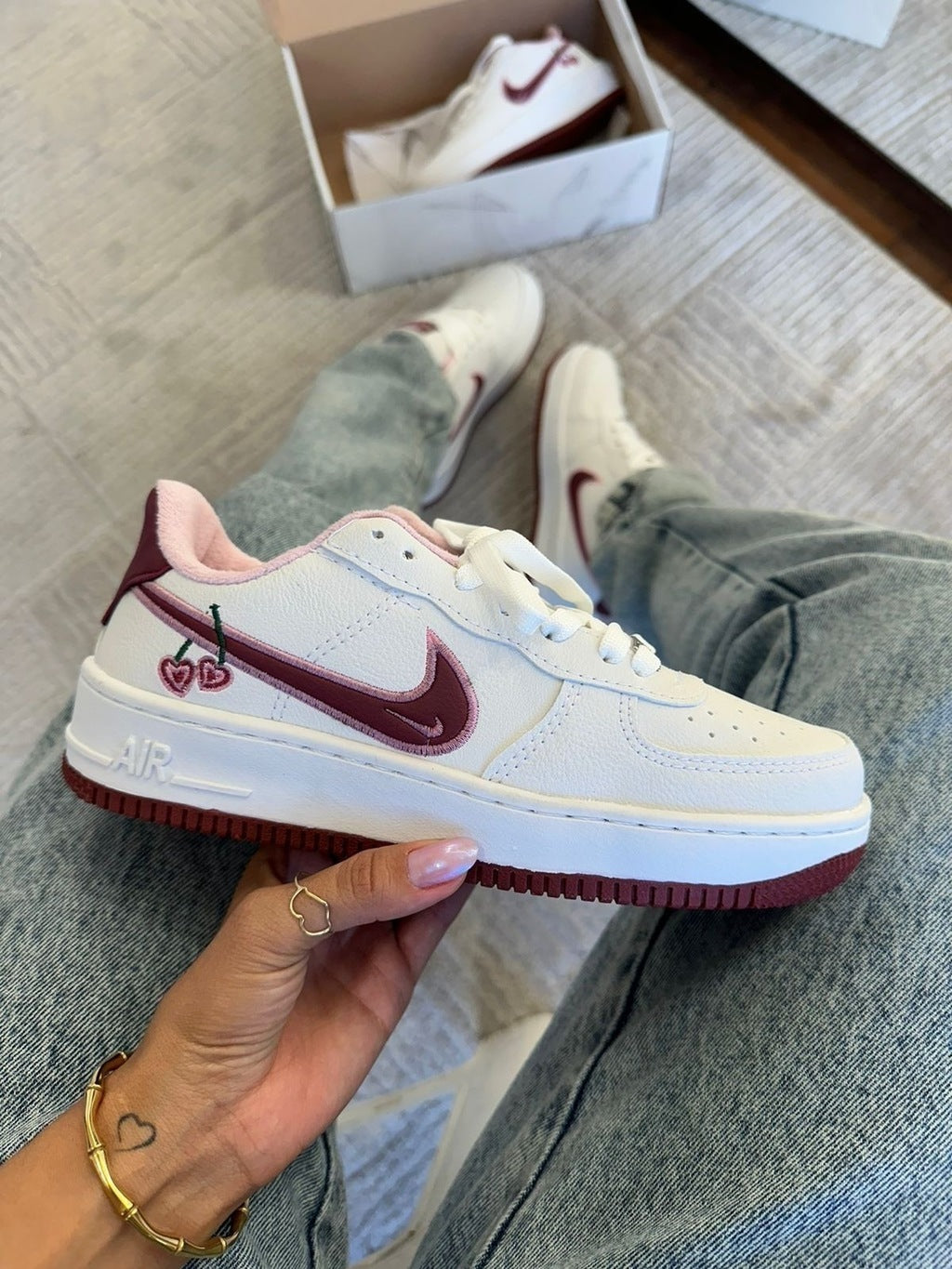 Tênis Nike Air Force Valentine´s Day