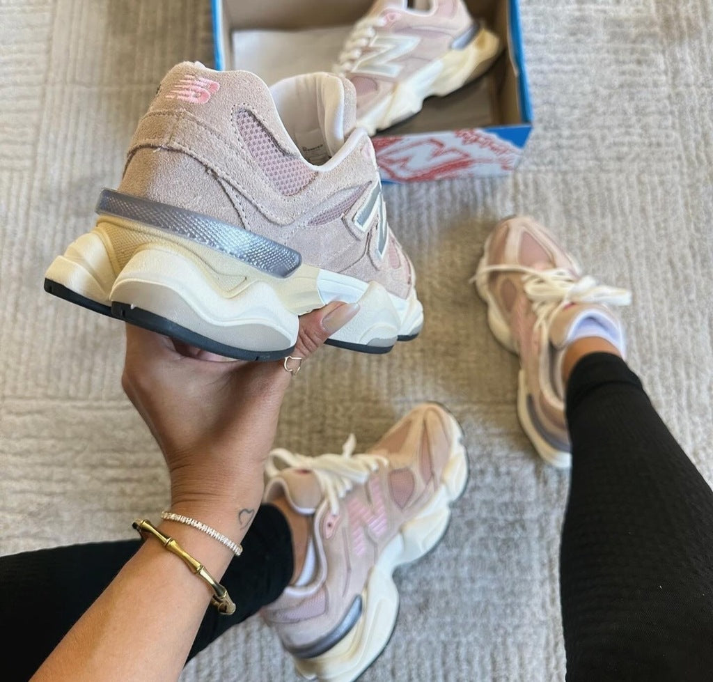 Tênis New Balance 9060 Rose Couro 100% Legítimio