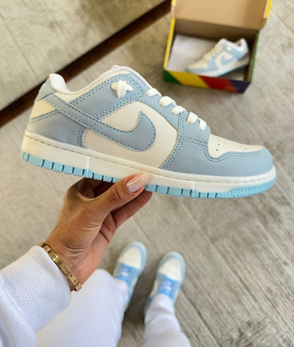 Tênis Nike Dunk Low Azul Bebê