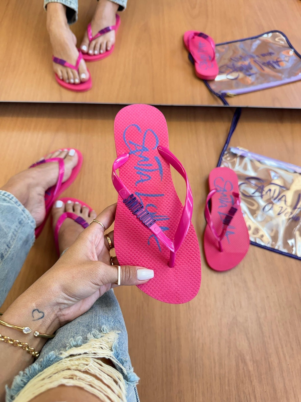 Kit Chinelo + Bolsa - Santa Lolla Verão