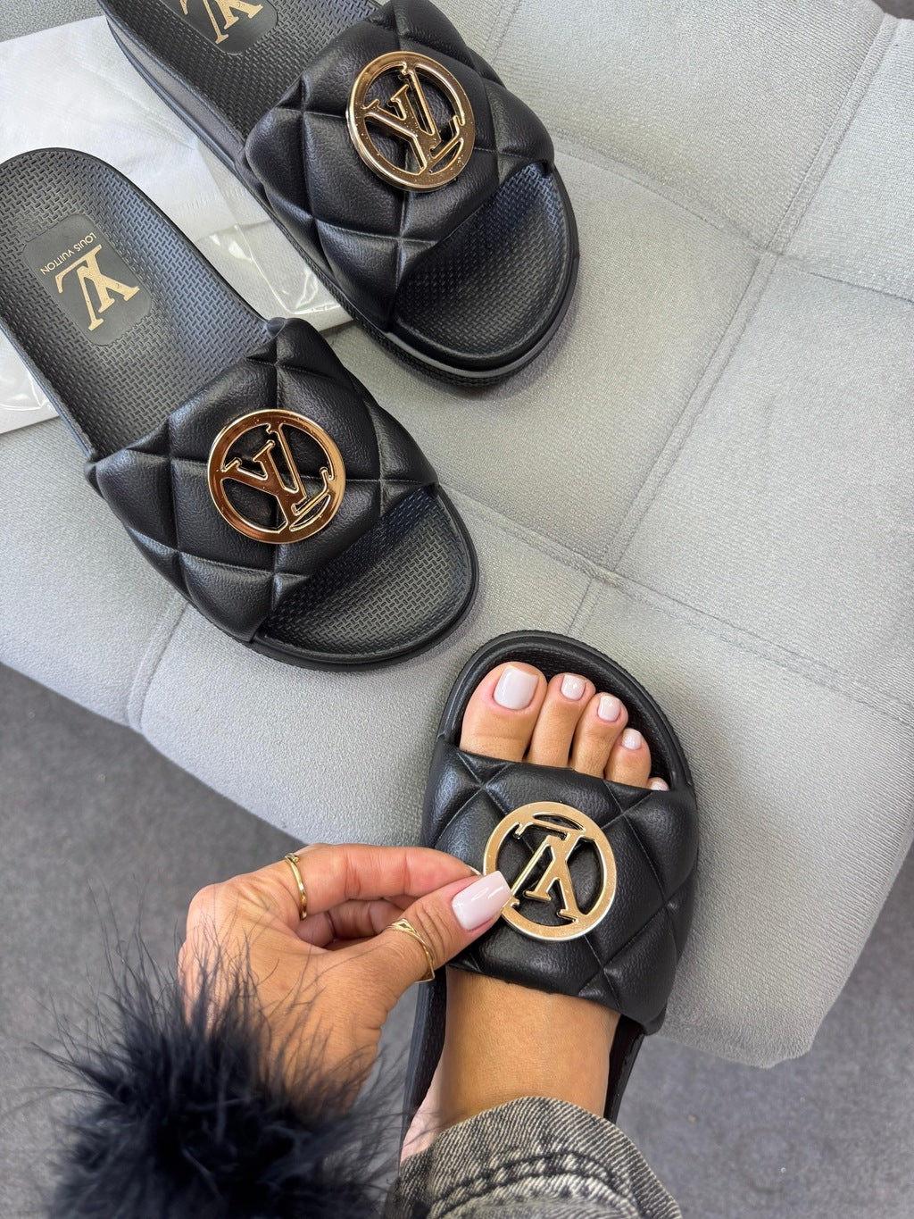 Slide Louis Vuitton Casual Extra Macia