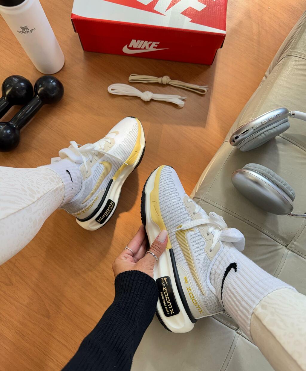 Tênis Nike Zoom X Invicible Run Yellow White