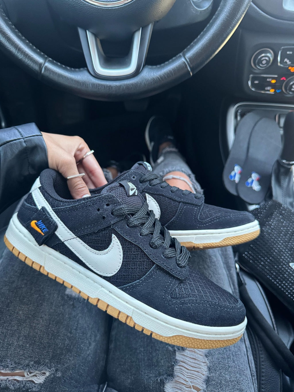 Tênis Nike Dunk Low Preto Teddy Bear