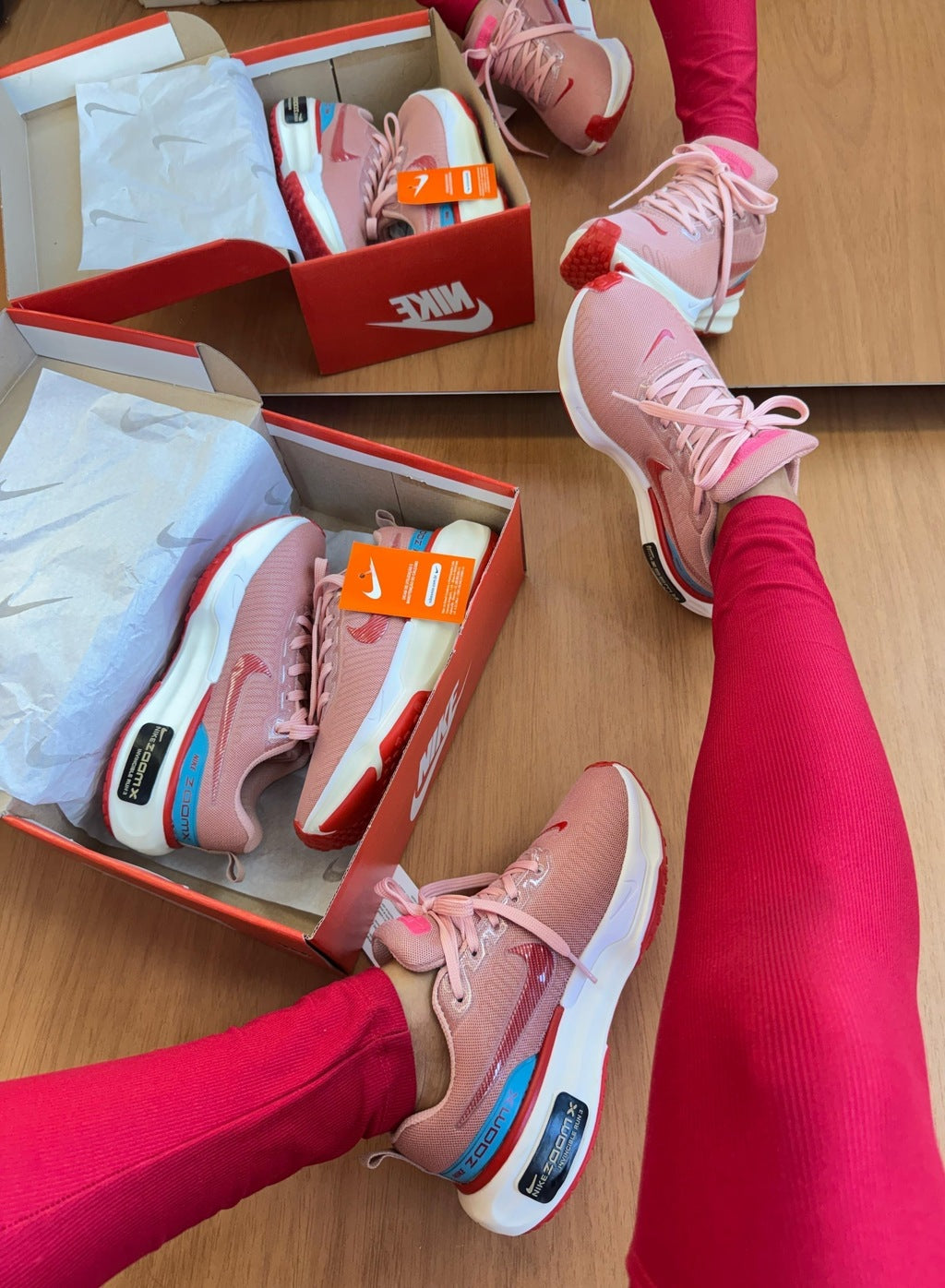 Tênis Nike Zoom X Invicible Run 3 Red Blue Prime