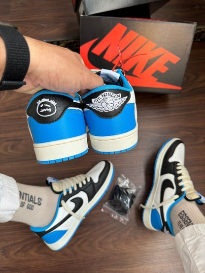 Tênis Nike Jordan Low Travis Scott Blue