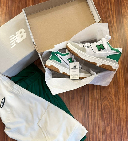 Tênis New Balance 550 Branco Verde - Lançamento