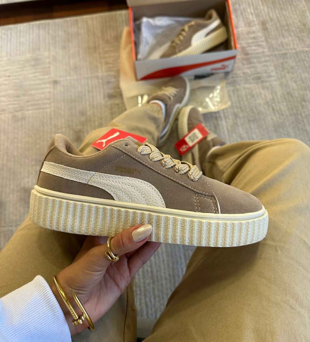 Tênis Puma Suede Caqui Prime