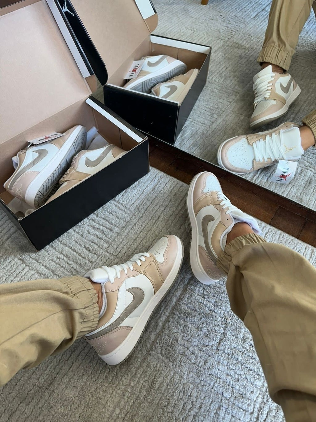 Tênis Nike Jordan Low Nude Prime