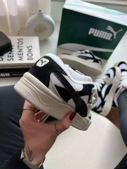 Tênis Puma 180 Preto Couro Legitimo Prime