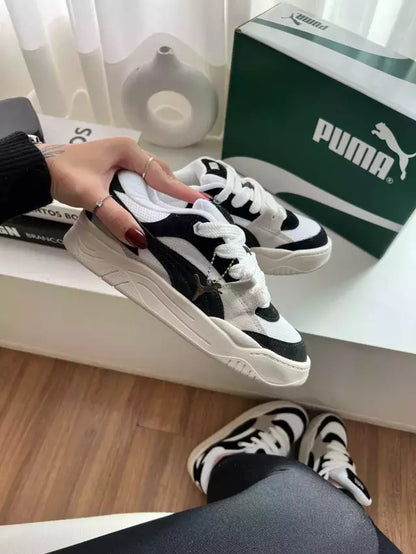 Tênis Puma 180 Preto Couro Legitimo Prime