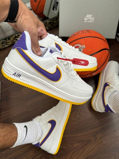 Tênis Nike Air Force Lakers Premium