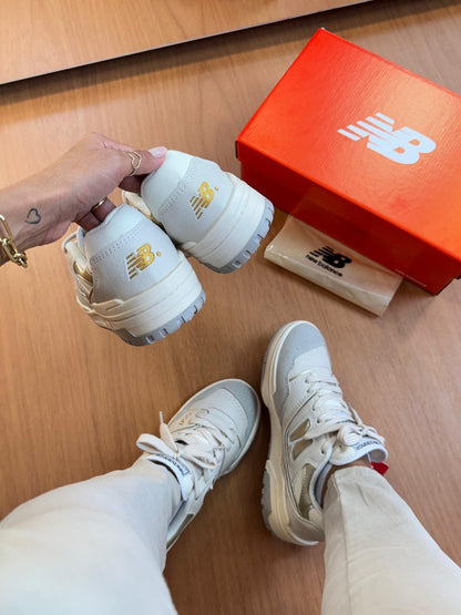 Tênis New Balance 550 Bege - Lançamento