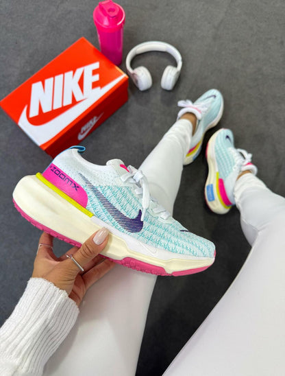 Tênis Nike Zoom X Invicible Run 3 Azul e Pink