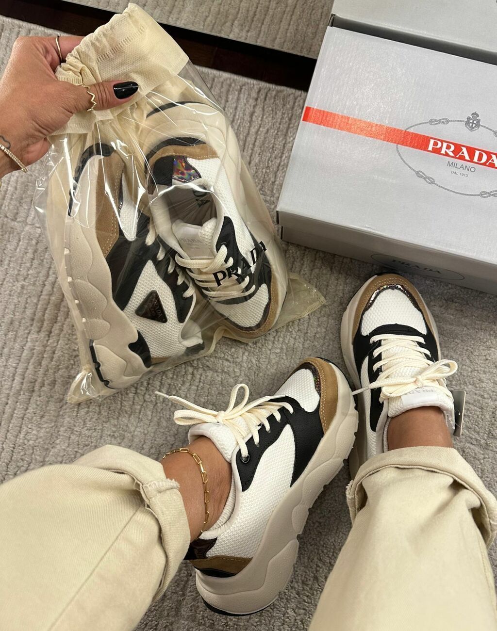 Tênis Prada Milano Dal Luxo