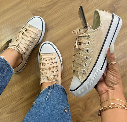 Tênis All Star Converse Glow Amêndoa