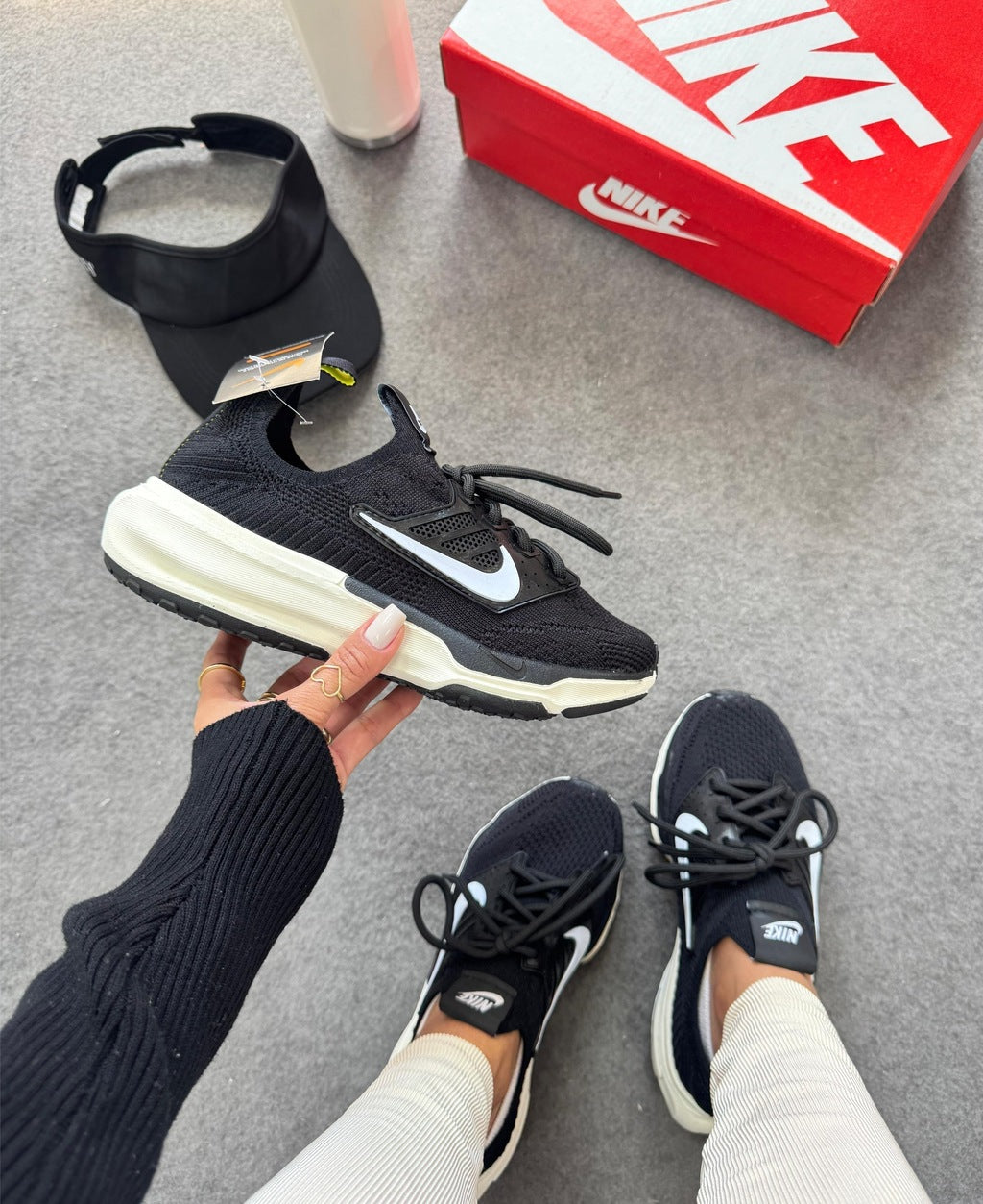 Tênis Nike KNIT B3 Black Premium