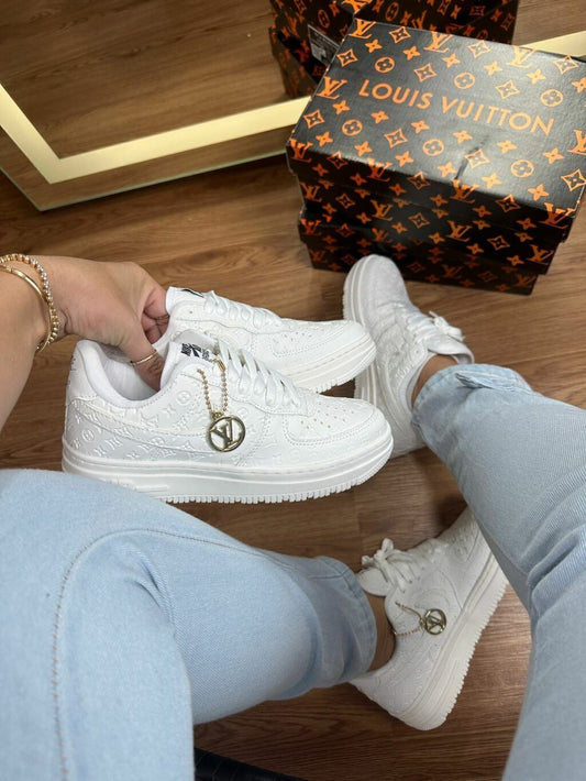 Tênis Nike Air Force Branco Luxo