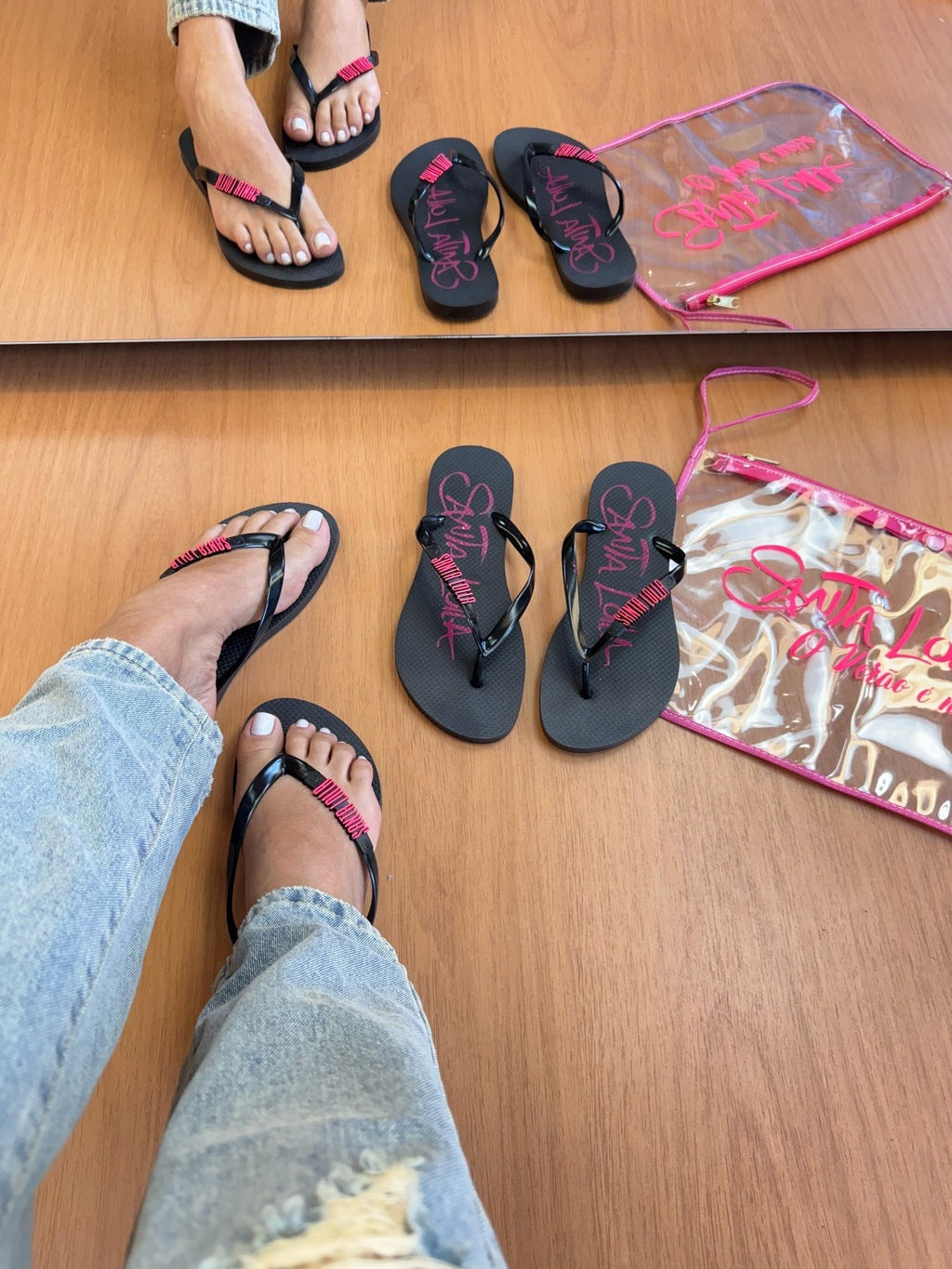 Kit Chinelo + Bolsa - Santa Lolla Verão