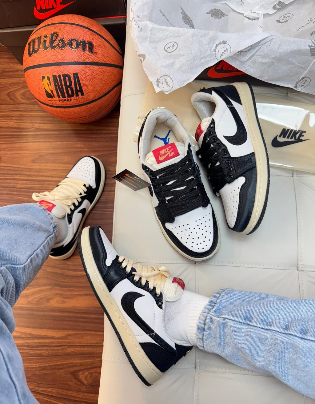 Tênis Nike Jordan Low X Travis Scott Prime