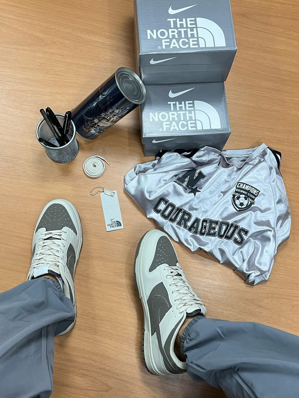 Tênis Nike Dunk Low The North Face