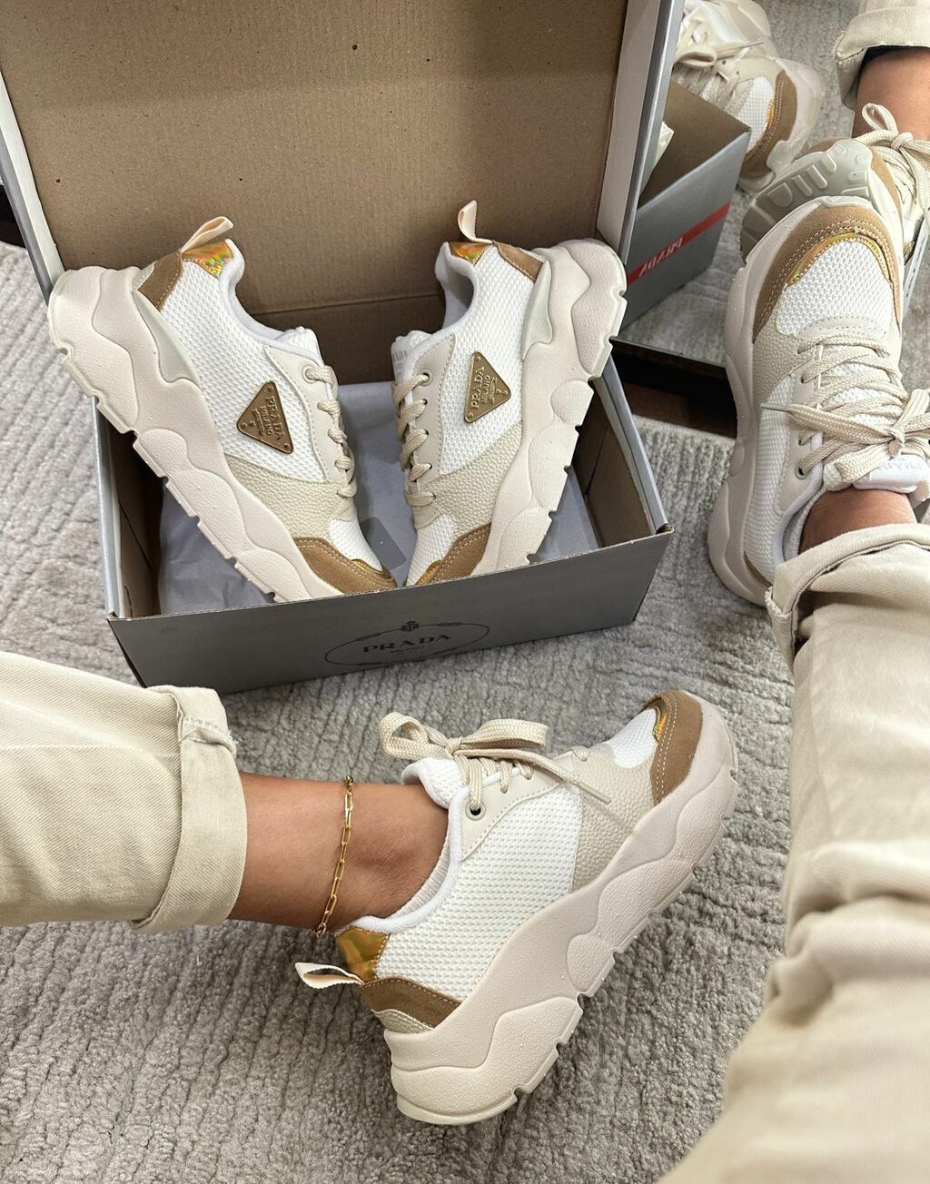 Tênis Prada Milano Dal Luxo