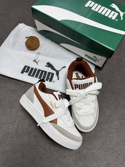 Tênis Puma Park White Coffee Prime