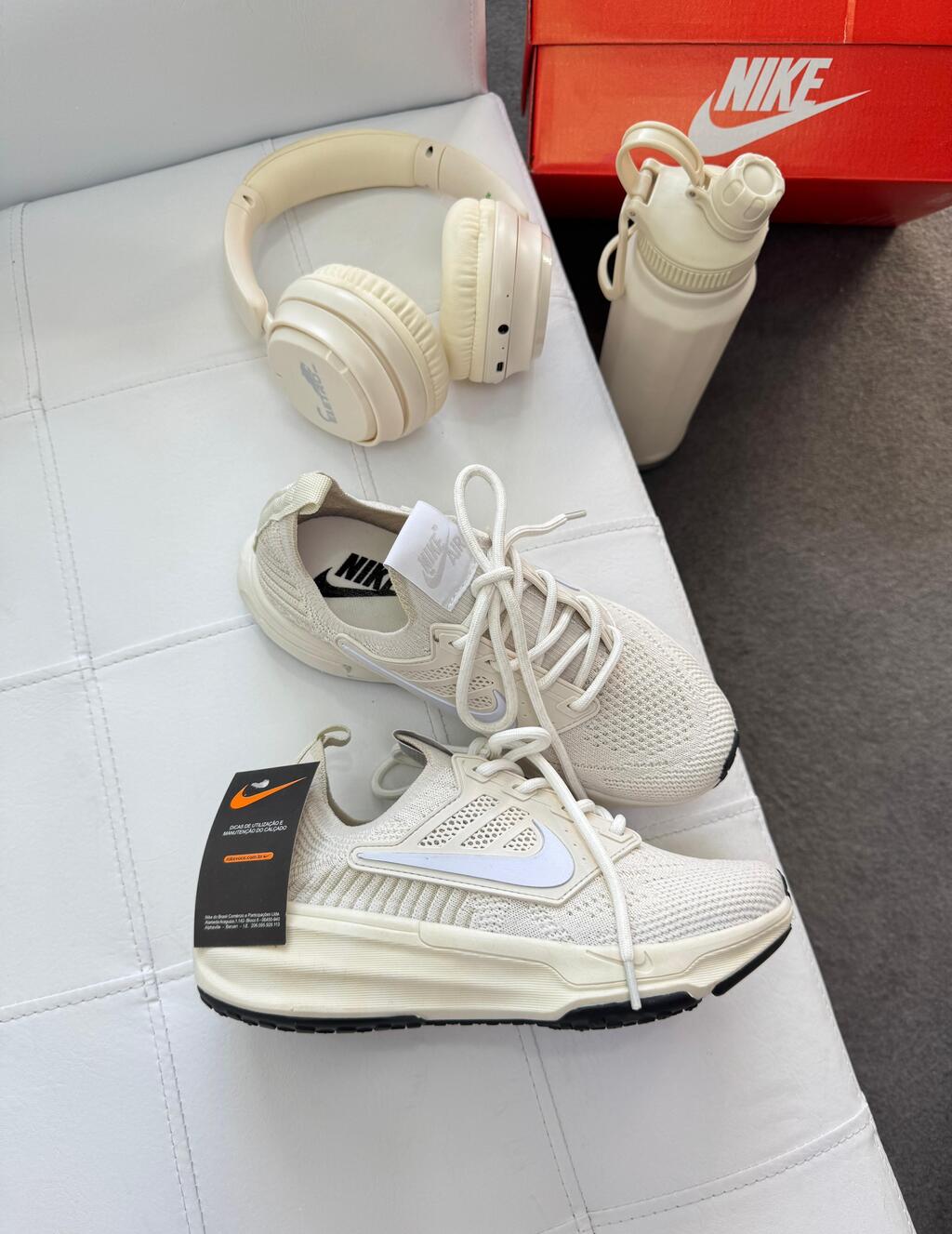 Tênis Nike KNIT B3 Off White Premium