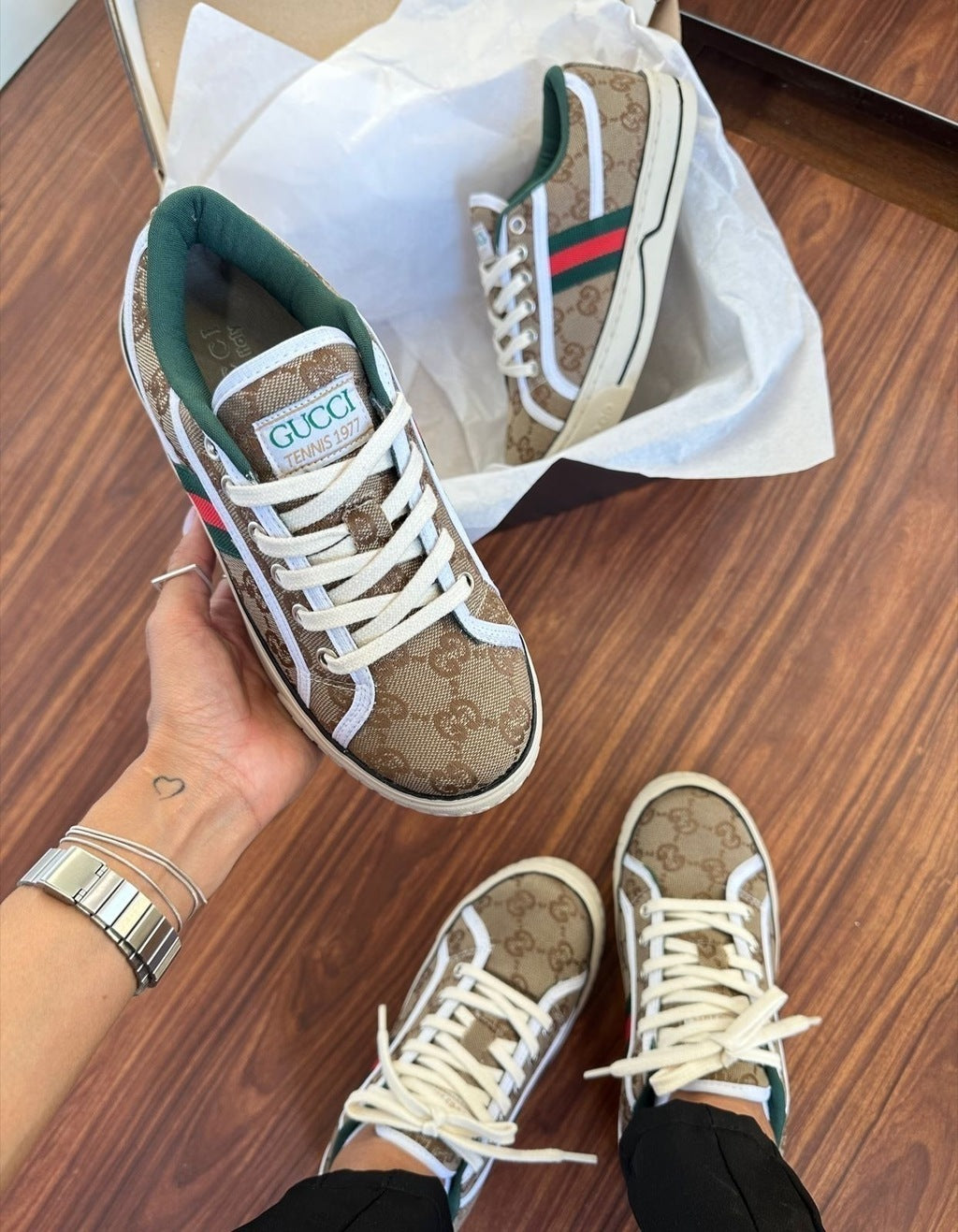 Tênis Gucci 1977 - Premium Importada