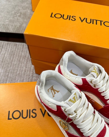 Tênis Louis Vuitton Branco Plataforma