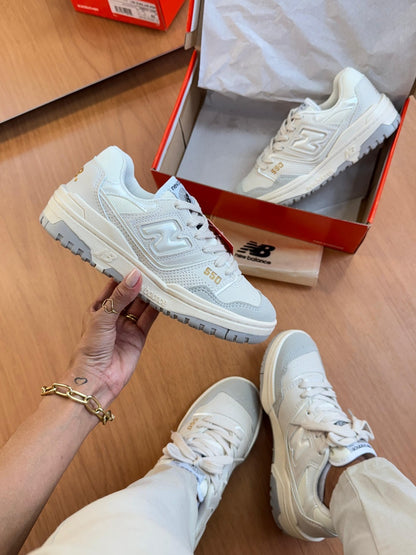Tênis New Balance 550 Bege - Lançamento