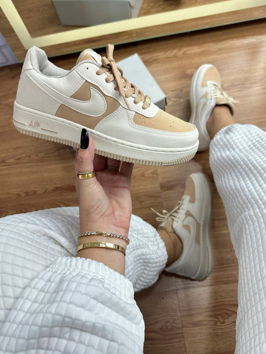 Tênis Nike Air Force Baunilha Caramelo Prime