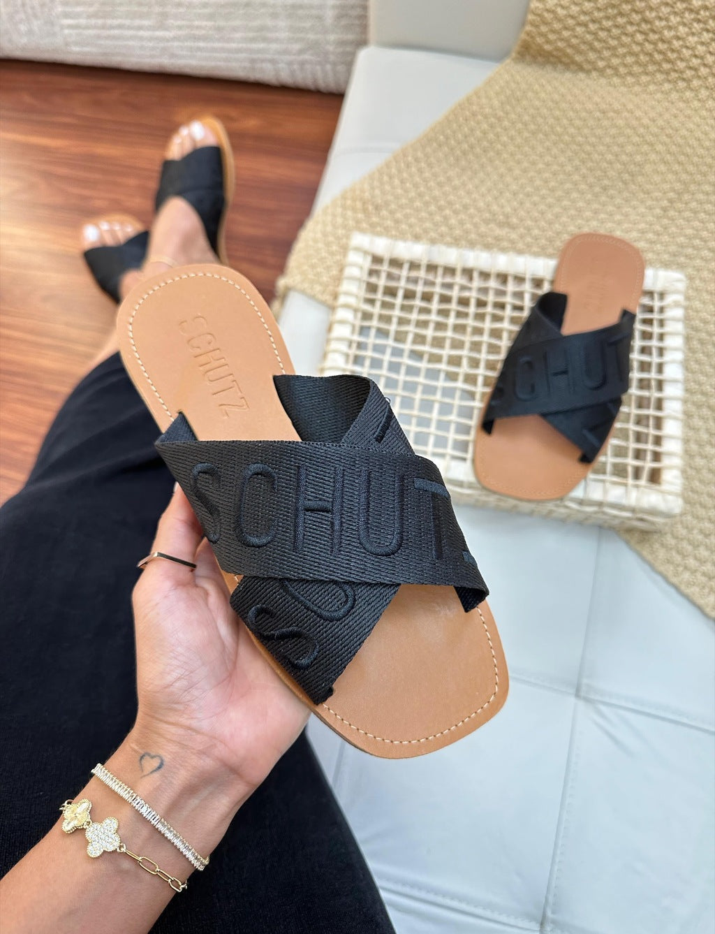 Rasteira Schutz Brii Premium