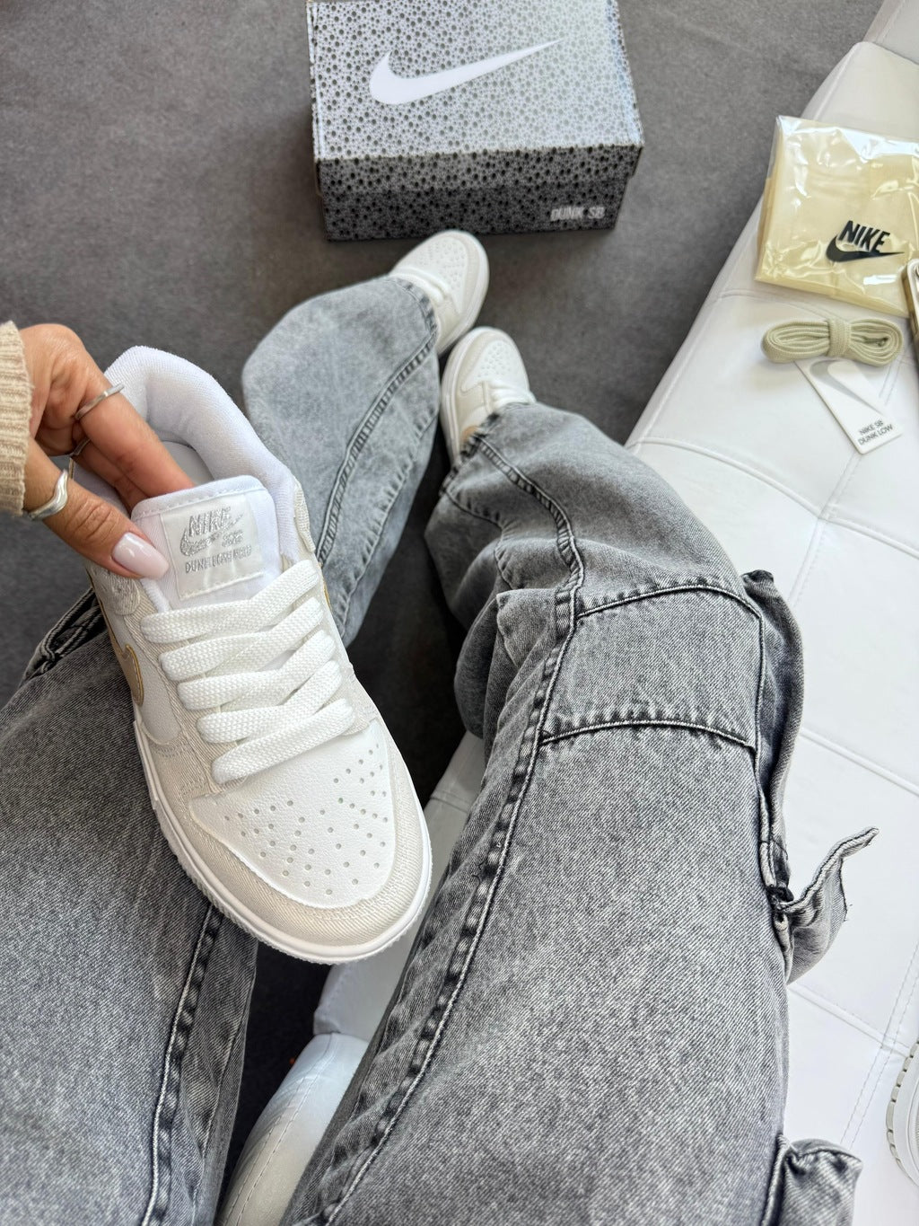 Tênis Nike Dunk Low Rose Prime