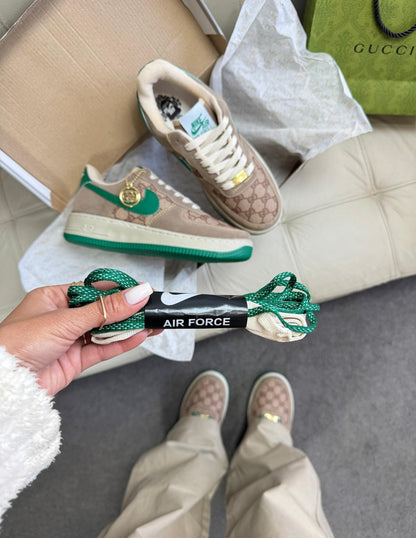 Tênis Nike Air Force Gucci Premium