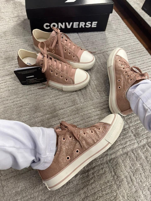 Tênis All Star Shine Rose Prime