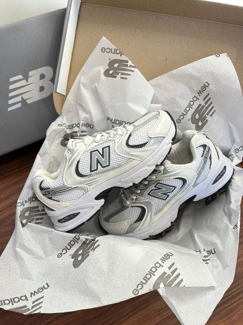 Tênis New Balance 530 Branco Retrô Luxo
