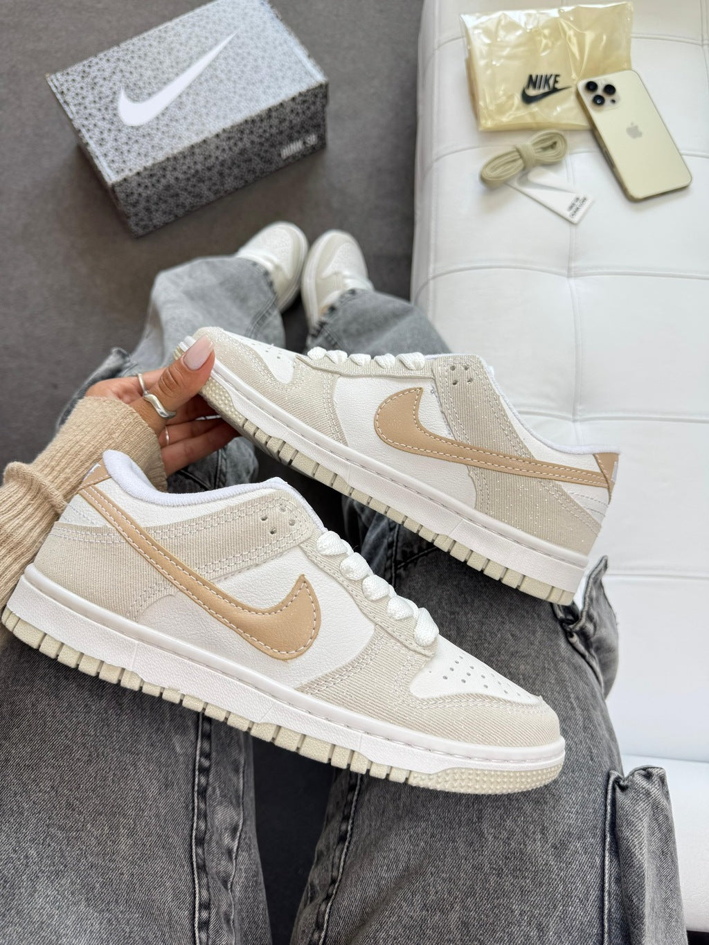 Tênis Nike Dunk Low Rose Prime