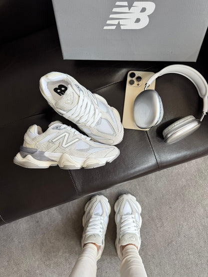 Tênis New Balance 9060 Cloud Gray Couro 100% Legítimo