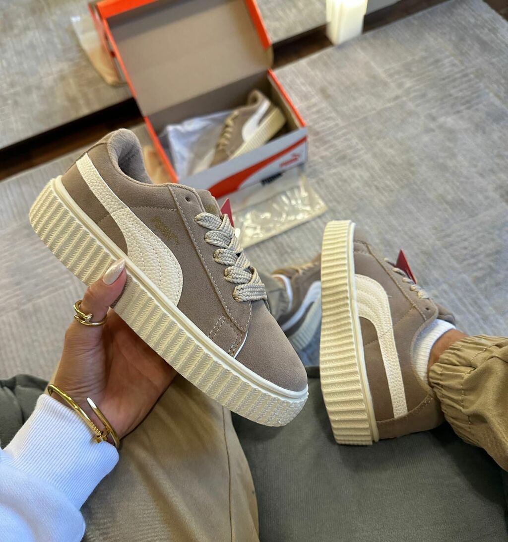 Tênis Puma Suede Caqui Prime